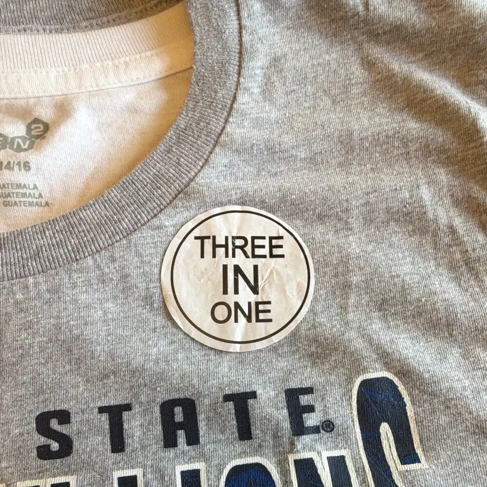 Gen2 Penn State Nittany Lions Youth Long Sleeve Shirt Gray/White L (14/16)